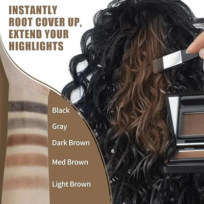 Tinte para el cabello para cubrir la raíz al instante marron claro - additional image 7