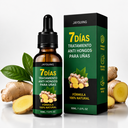 🔥 ¡BASTA DE ESCONDER TUS UÑAS! ⚡ TRATAMIENTO ANTI HONGOS 7 DÍAS 100% NATURAL