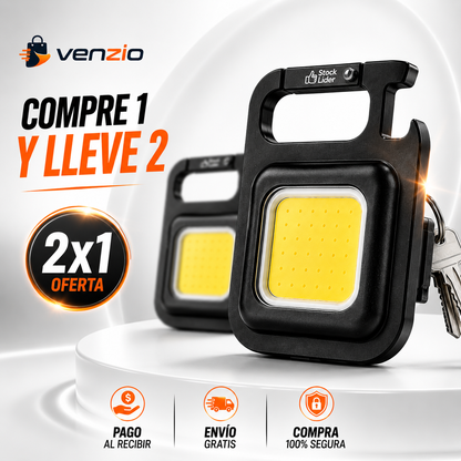🔑 ¡Ilumina cualquier momento con este llavero LED! – Llévate 2 por el precio de 1