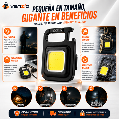 🔑 ¡Ilumina cualquier momento con este llavero LED! – Llévate 2 por el precio de 1