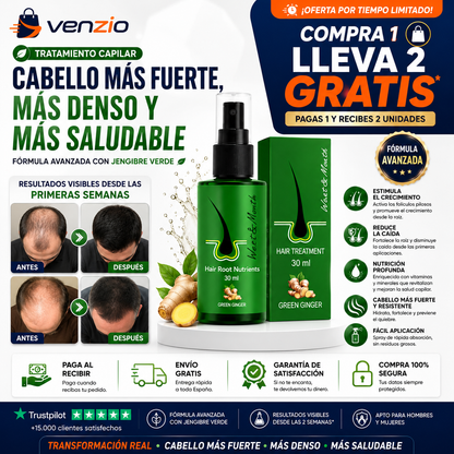 🌱 CABELLO MÁS FUERTE, DENSO Y CON VIDA — SPRAY DE CRECIMIENTO CAPILAR