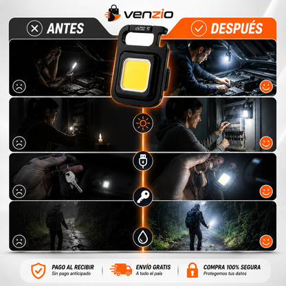 🔑 ¡Ilumina cualquier momento con este llavero LED! – Llévate 2 por el precio de 1