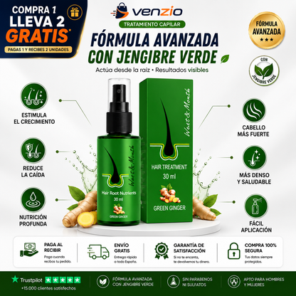 🌱 CABELLO MÁS FUERTE, DENSO Y CON VIDA — SPRAY DE CRECIMIENTO CAPILAR