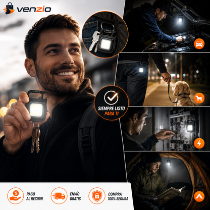 🔑 ¡Ilumina cualquier momento con este llavero LED! – Llévate 2 por el precio de 1