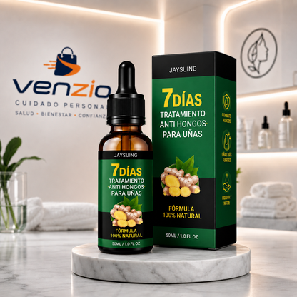 🔥 ¡BASTA DE ESCONDER TUS UÑAS! ⚡ TRATAMIENTO ANTI HONGOS 7 DÍAS 100% NATURAL